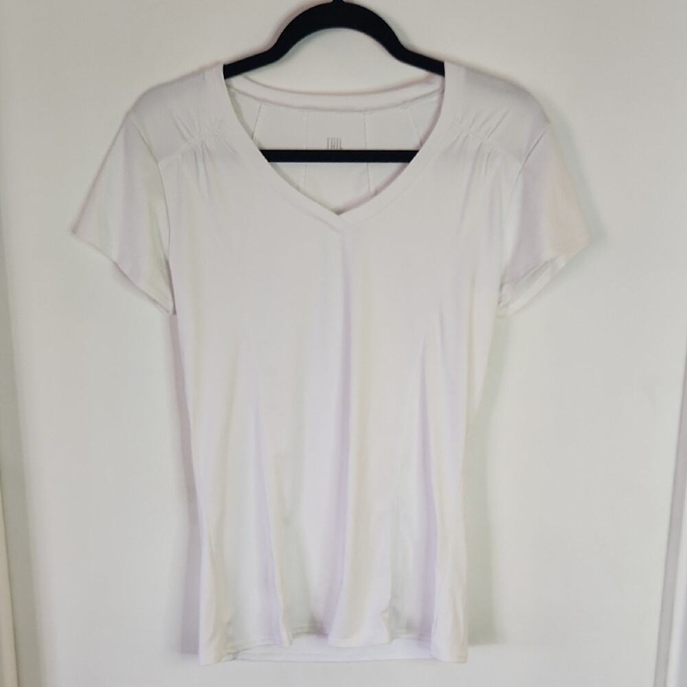 Tail White Fitted Short Sleeve Tee